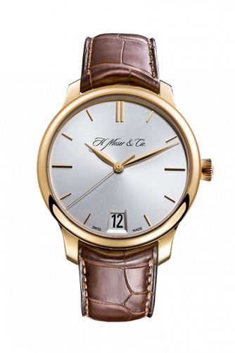H. Moser & Cie Endeavour Big Date, Rose Gold, Argenté Dial
