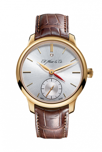H. Moser & Cie Endeavour Dual Time, Rose Gold, Argenté Dial