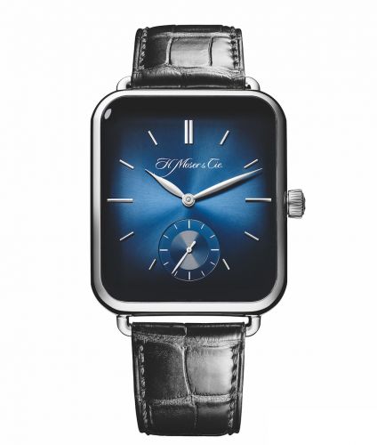 H. Moser & Cie Swiss Alp Watch S White Gold Blue