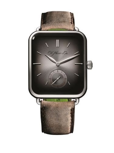 H. Moser & Cie Swiss Alp Watch White Gold Grey