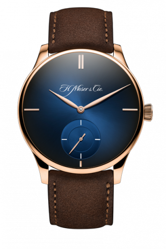 H. Moser & Cie Venturer XL Small Seconds Red Gold Midnight Blue Purity