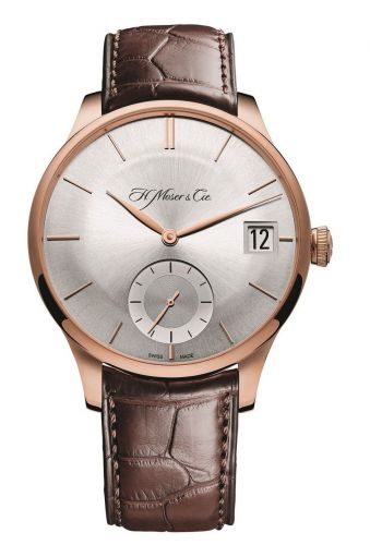 H. Moser & Cie Venturer Big Date, Red Gold, Argenté Dial