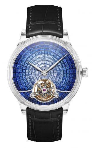 H. Moser & Cie Venturer Tourbillon Sapphire Sapphire