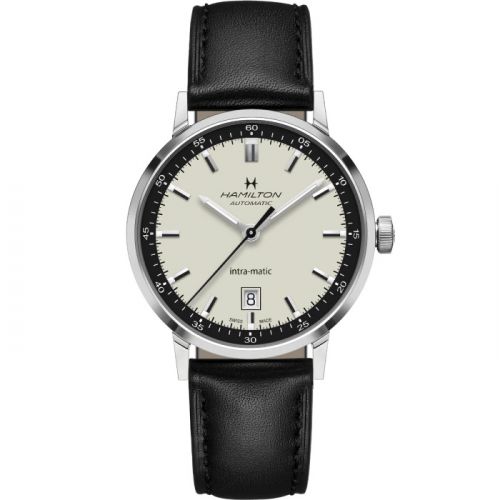 Hamilton Intra-Matic 40 Stainless Steel Silver