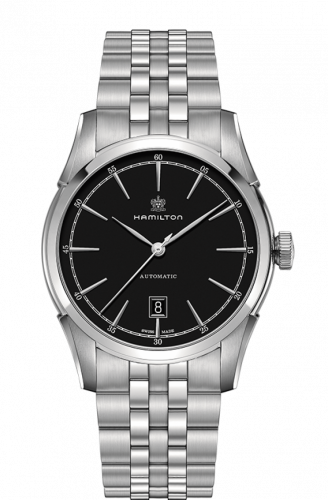 Hamilton Spirit Of Liberty Auto Black Bracelet