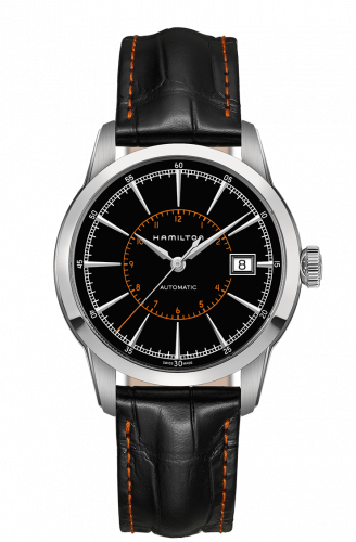 Hamilton Railroad Automatic Steel Black