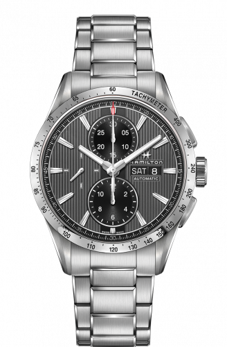 Hamilton Broadway Automatic Chronograph Steel Grey Bracelet