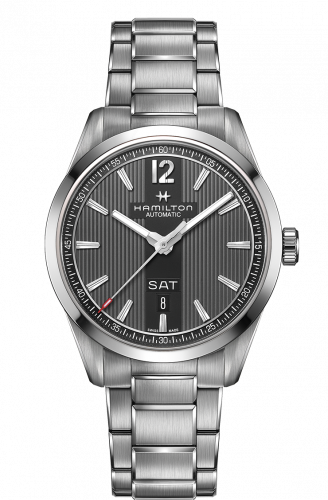 Hamilton Broadway Day Date Automatic Steel Grey Bracelet