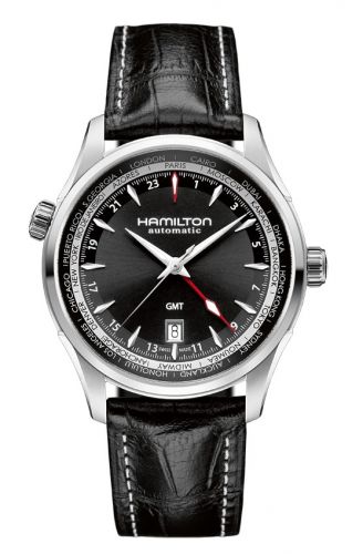 Hamilton Jazzmaster GMT 42mm Black Dial