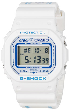Casio G-Shock DW-5600-ANA_white