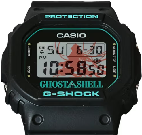 Casio G-Shock DW-5600-Ghost-In-The-Shell