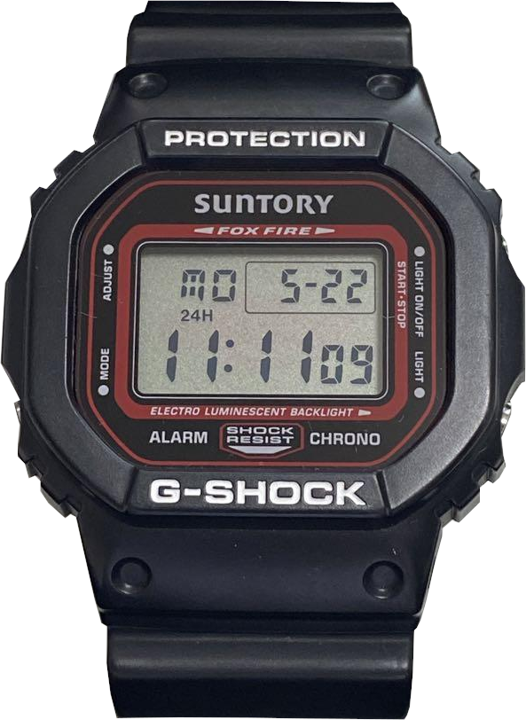 Casio G-Shock DW-5600-Suntory-Eikichi-Yazawa