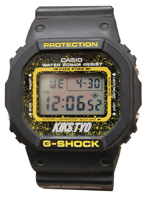 Casio G-Shock DW-5600VT-Kiks-Tyo-Yellow