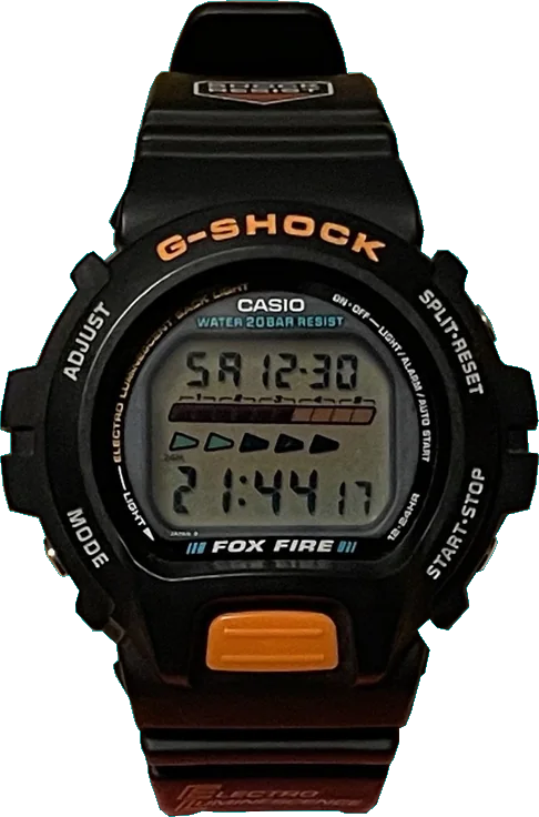 Casio G-Shock DW-6600B-1-Mini-Disc