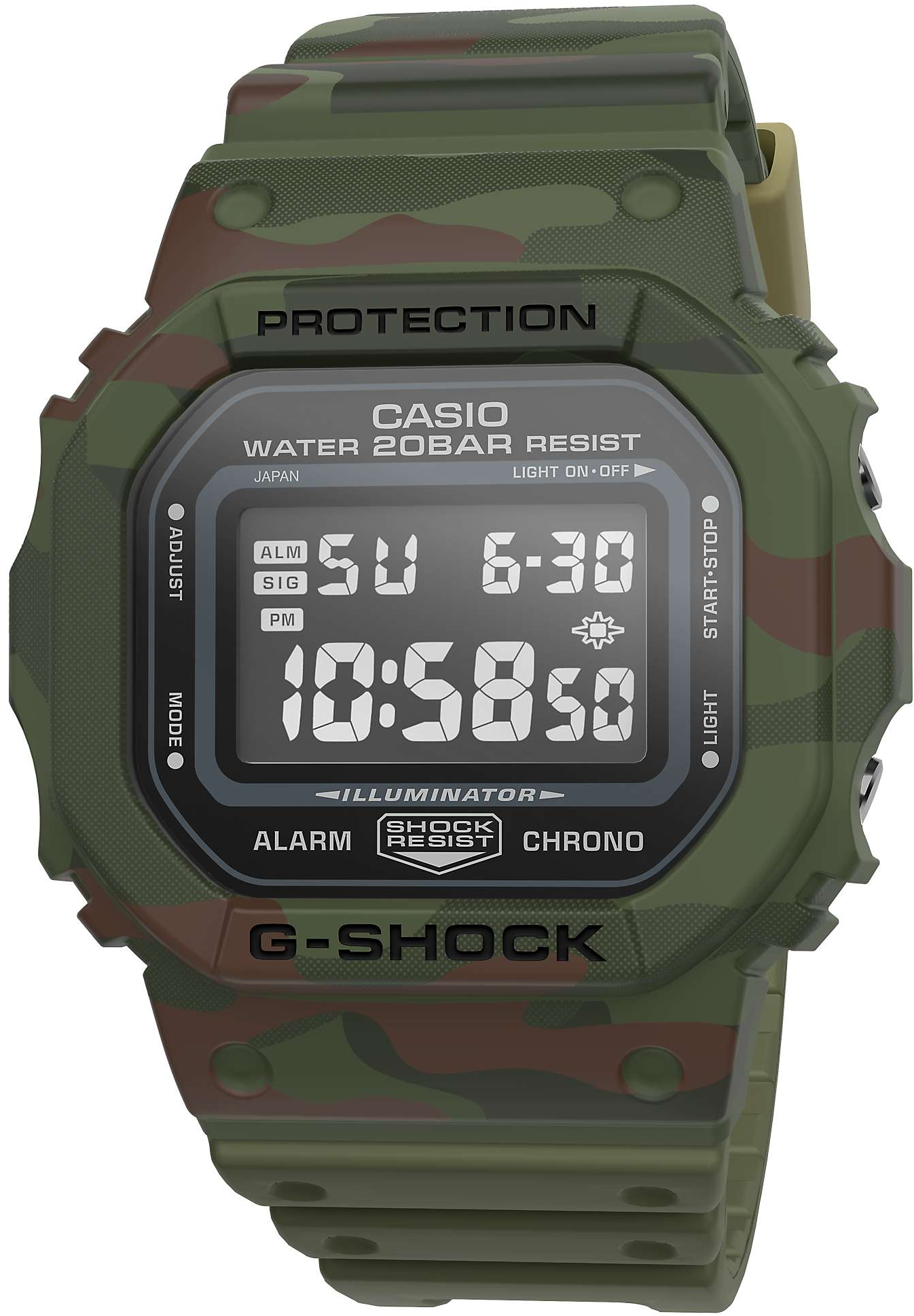 Casio G-Shock DWE-5610-SVG-CAMO1