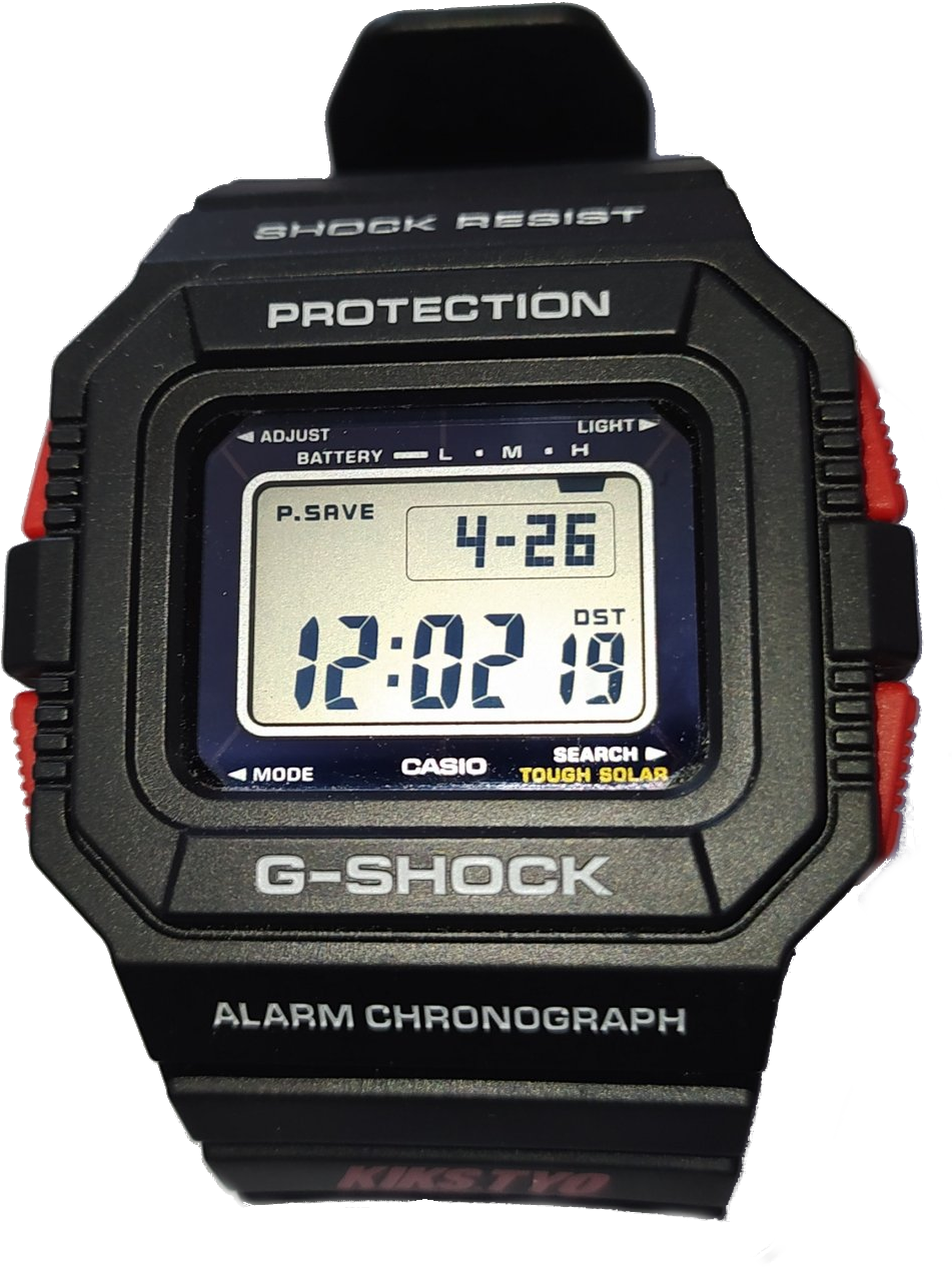 Casio G-Shock G-5500-Kiks-Tyo-Red