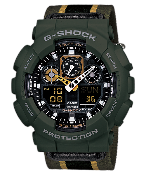 Casio G-Shock GA-100MC-3A