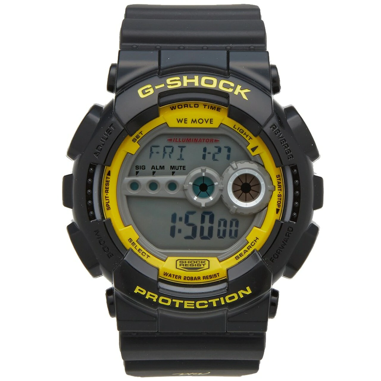 Casio G-Shock GD-100DTW-1