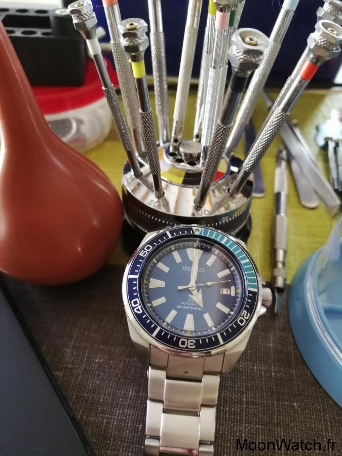 seiko samurai blue lagoon limited edition