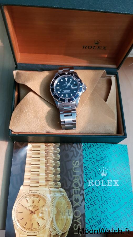 packaging rolex submariner