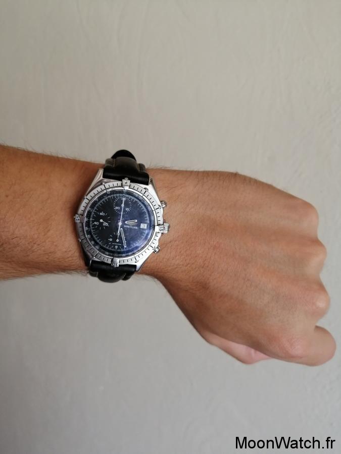 wristshot breitling chronomat 81950