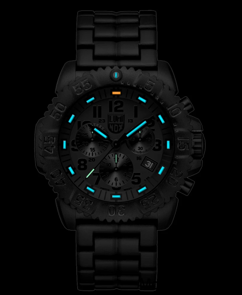 lumeshot luminox navy seal chronograph