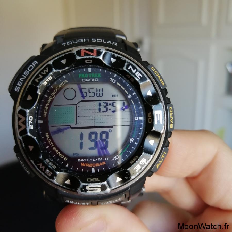 casio pro trek prw 2500 multifunction watch