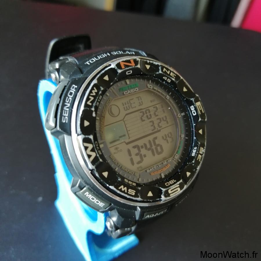 montre solaire casio pro trek