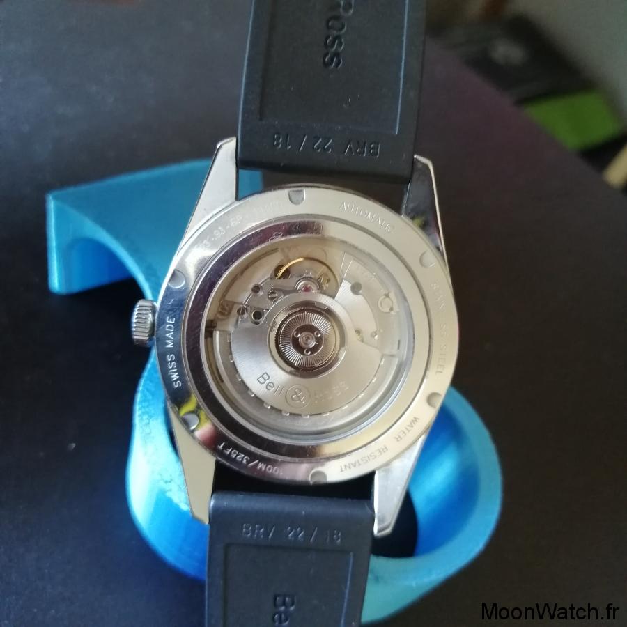 caseback bell ross gmt