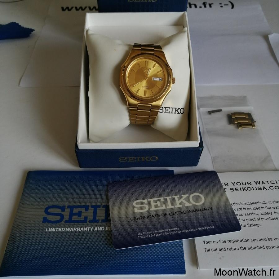 packaging seiko 5 snkk52