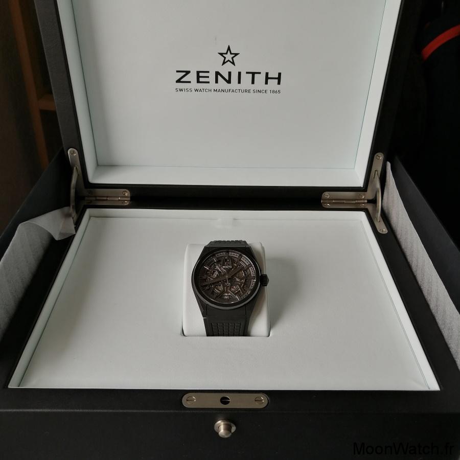 packaging zenith defy classic