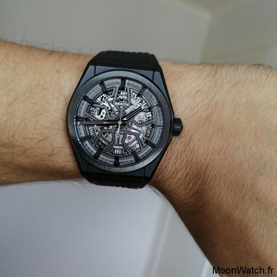 wristshot zenith defy skeleton