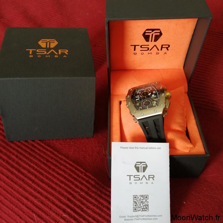 packaging montre tsar bomba