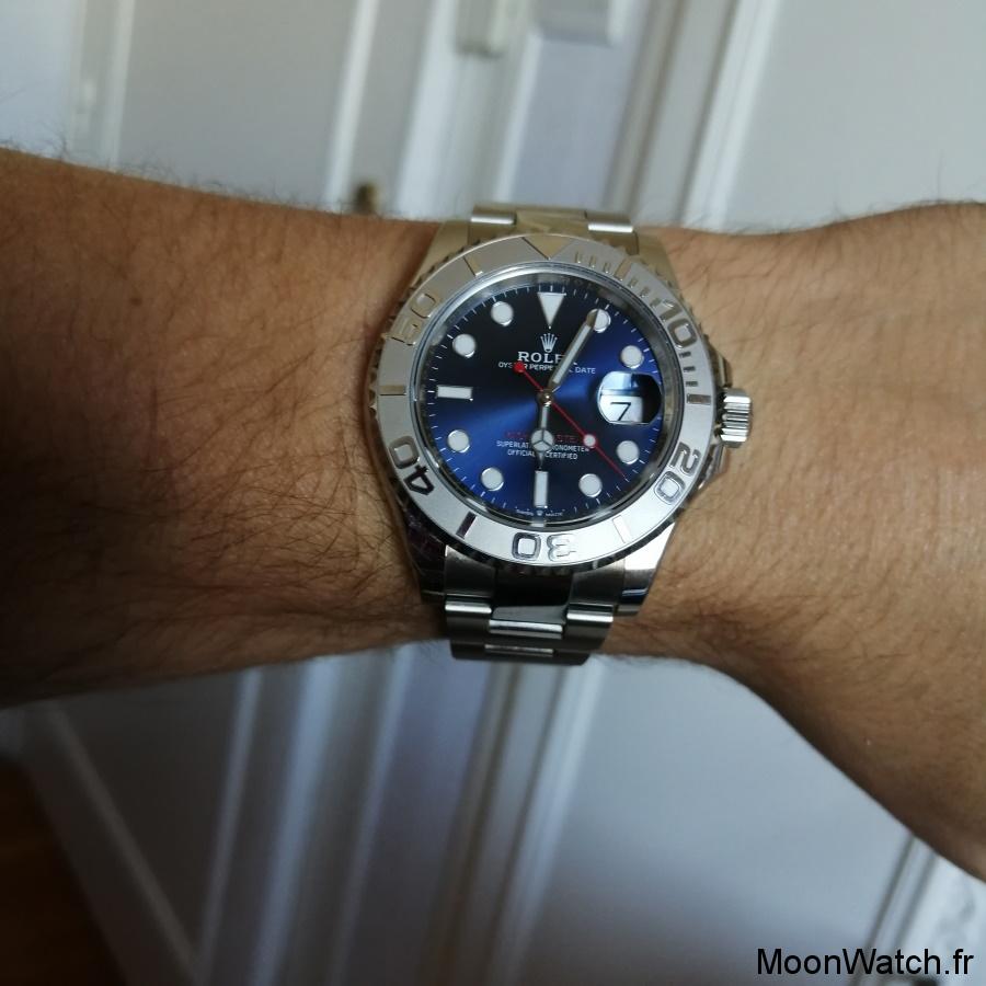 wristshot rolex yacht-master