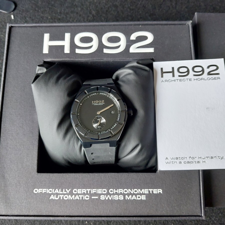 packaging montre h992