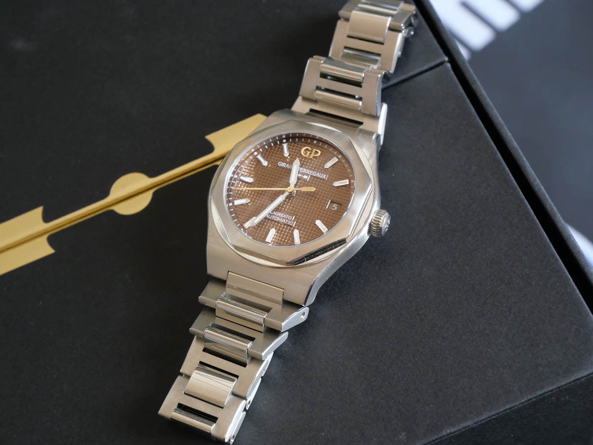 gp laureato copper dial