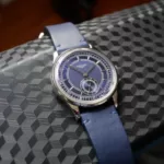 arcange watch blue dial