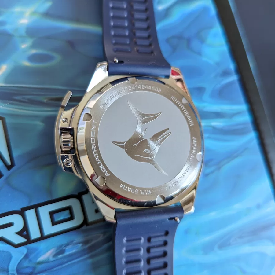 caseback aquatrident ichthyosaur