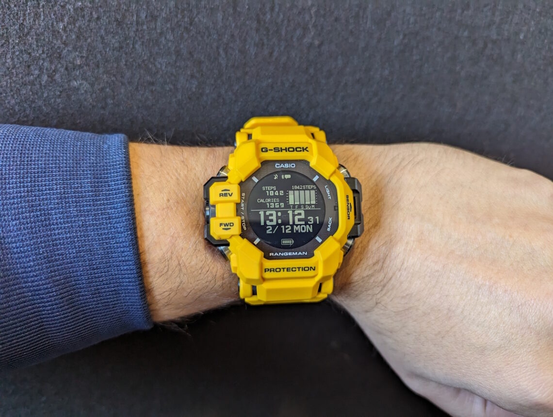 Lunette (bezel) Casio G-Shock Rangeman GPR-H1000-1 Noire En Résine Biosourcée - Neuf Avec étiquettes