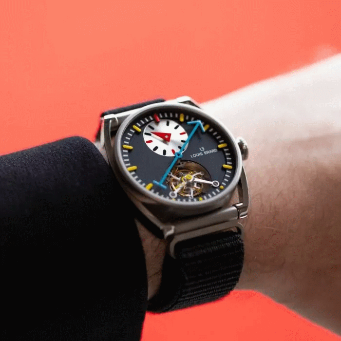Le Régulateur Tourbillon Louis Erard x Alain Silberstein Black 1