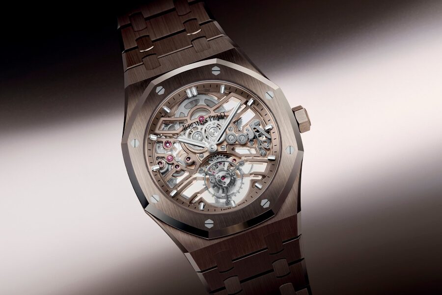 audemars piguet royal oak flying tourbillon sand gold 2