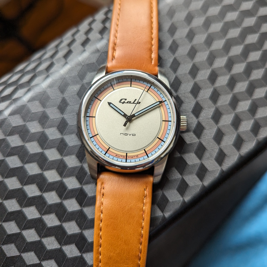 copper galo watch