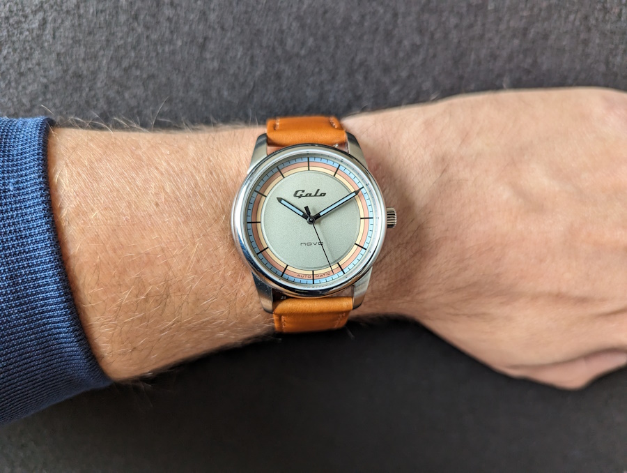 wristshot galo novo copper