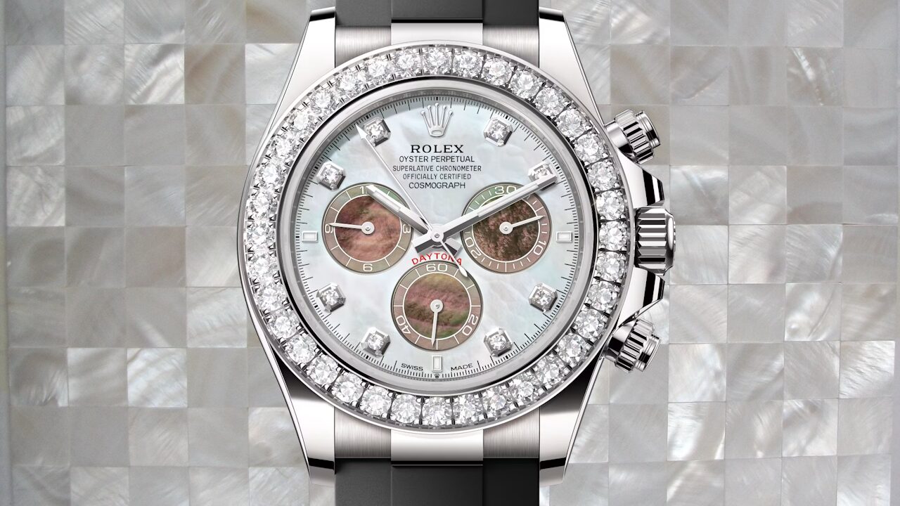 cosmograph rolex daytona mother of pearl