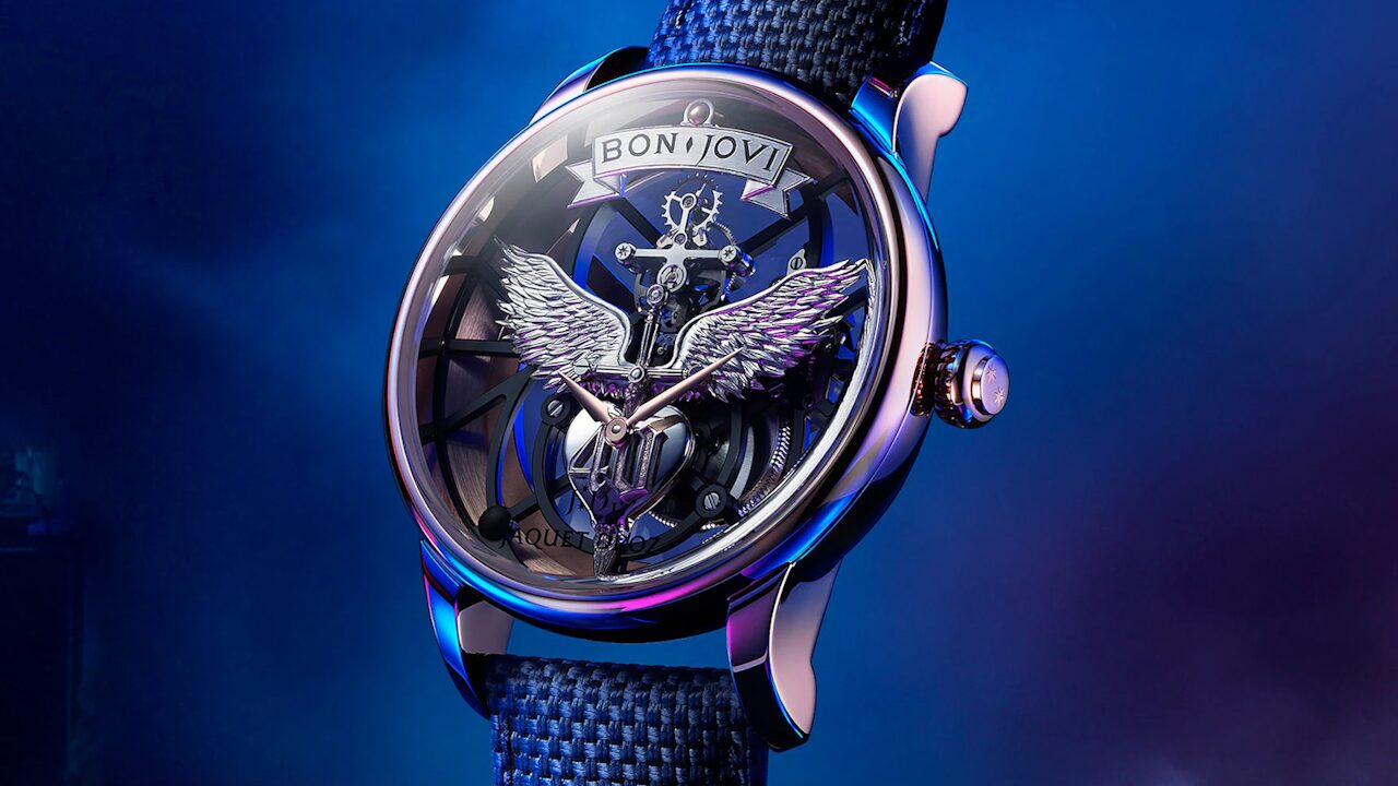 jaquet droz tourbillon skelet red gold bon jovi