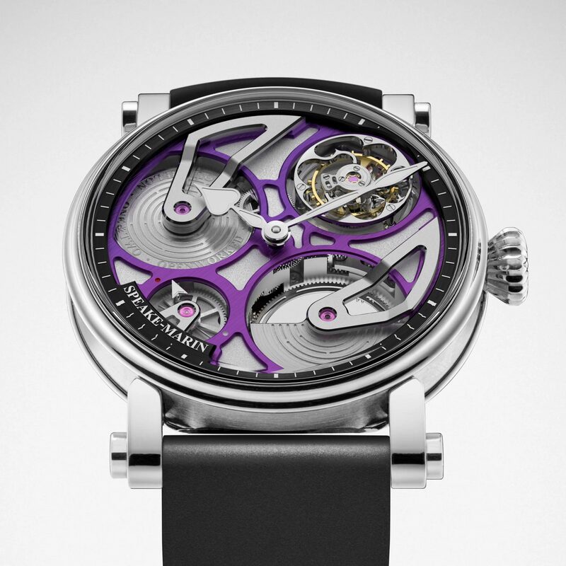 speake-marin openworked tourbillon ultra-violet 1