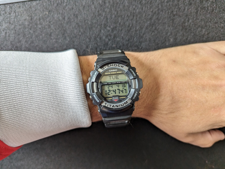 wristshot casio gshock mrg-1