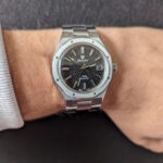 wristshot nivada grenchen f77 black