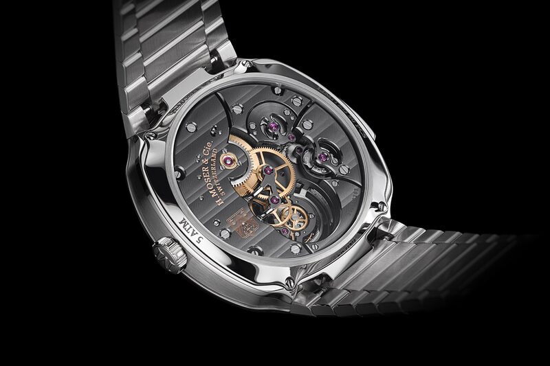 h moser and cie streamliner concept minute repeater tourbillon blue enamel 3