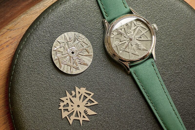 laurent ferrier classic micro-rotor di rosa 1